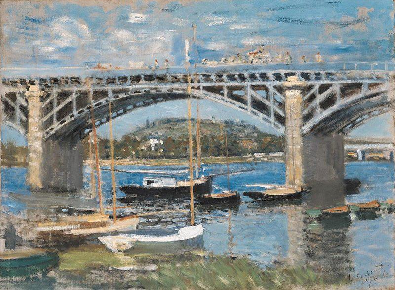 Claude Monet La Seine a Argenteuil oil painting picture
